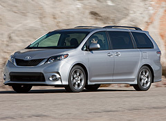 Recall 210 000 Toyota Sienna Vehicles Mislabeled Vehicle Load Capacity
